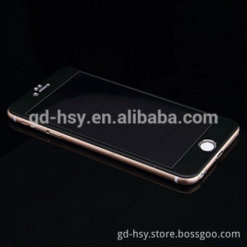 HUYSHE hot selling for iphone 6, 6 plus anti-shock 3D full cover tempered glass screen 0.33mm thickness protector for iphone 6